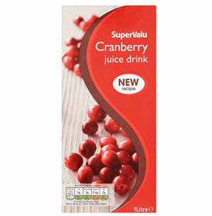 SuperValu Cranberry Juice (1 L) Image