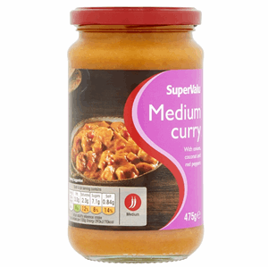 SuperValu Medium Curry Sauce (475 g) Image