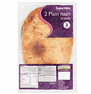 SuperValu Naan Bread Authentic 2 Pack (230 g) Image