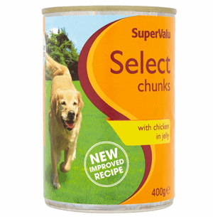 SuperValu Select Dog Food Chicken In Jelly (400 g) Image