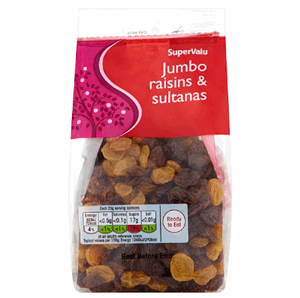 SuperValu Goodness Jumbo Raisins & Sultanas (250 g) Image