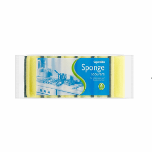 SuperValu Sponge Scourer (6 Piece) Image