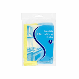 SuperValu Mircofibre Cloths 2 Pack (2 Piece) Image