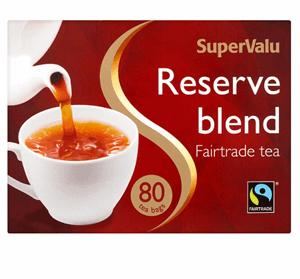 SuperValu Reserve Blend Fairtrade Tea 80 Pack (232 g) Image