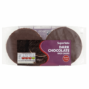 SuperValu Dark Chocolate Rice Cakes (100 g) Image