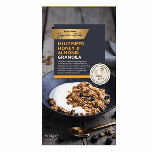 Signature Tastes Multiseed Honey & Almond Granola (500 g) Image