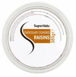 SuperValu Chocolate Raisins Tub (385 g) Image