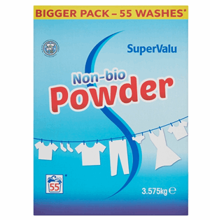 SuperValu Non Bio Washing Powder 55 Wash (3.575 kg) Image