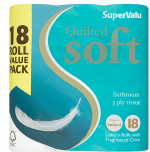 Supervalu Luxury Toilet Tissue 18 Roll (18 Roll) Image