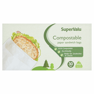 Supervalu Compostable Sandwich Bag 30s Image