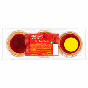 Matt Reilly Cakes Six Jam Tarts 210g Image