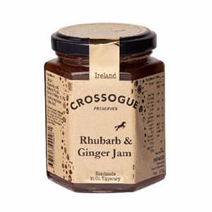 Crossogue Rhubarb & Ginger Jam 225G Image