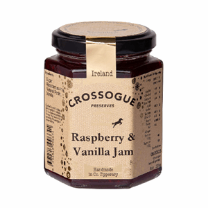 Crossogue Raspberry & Vanilla Jam 225G Image