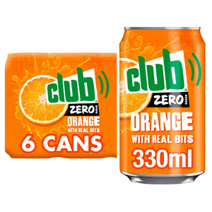 Club Zero Orange 6x330ml Image