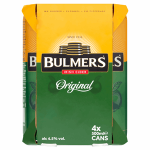 Bulmers Irish Cider Original 4 x 500ml Image