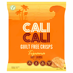 Cali Cali Guilt Free Crisps Tijuana Hot Sauce 84g Image