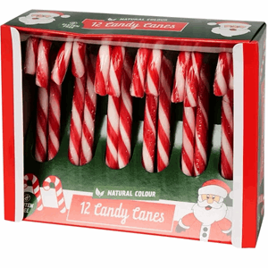Red & White candy canes 85g Image