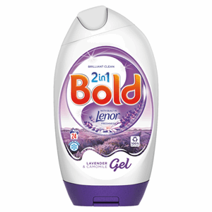 Bold 2in1 Washing Gel Lavender & Camomile 888ml 24 Washes Image