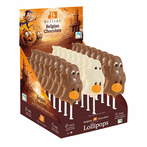 Belfine Ghost Chocolate Lollipops 25g Image