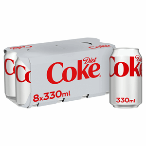 Diet Coke 8x330ml Image