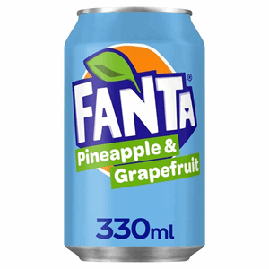 Fanta Pineapple & Grapefruit 330ml Image