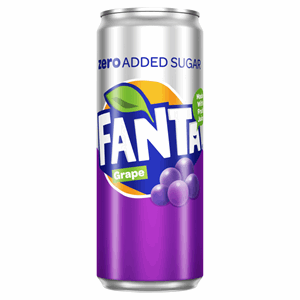 Fanta Grape Zero 330ml Image