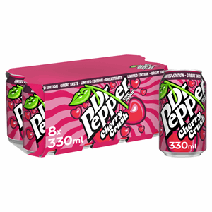 Dr Pepper Zero Cherry Crush 8x330ml Image