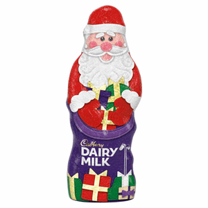 Cadbury Dairy Milk Hollow Santa 100g Image