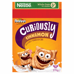 Nestle Curiously Cinnamon 375g Image