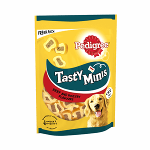 Pedigree Tasty Minis With Beef 155g Image