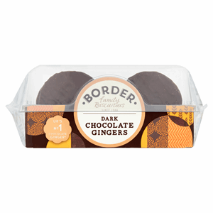 Border Dark Chocolate Gingers 175g Image