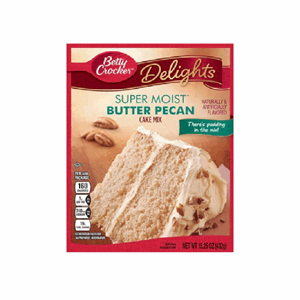 Betty Crocker Super Moist Butter Pecan 432g Image