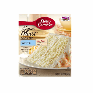Betty Crocker Super Moist White Cake 432g Image