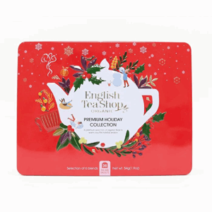 English Tea Shop Organic Premium Holiday Collection - Snowflake Red 474g Image