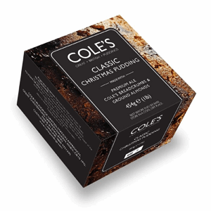 Cole's Classic Christmas Pudding 454g Image