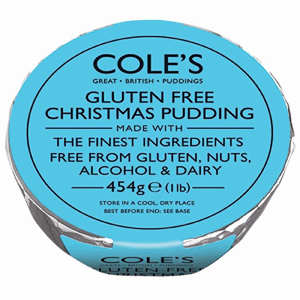 Cole's Gluten, Nut And Alcohol Free Christmas Pudding 454g Image