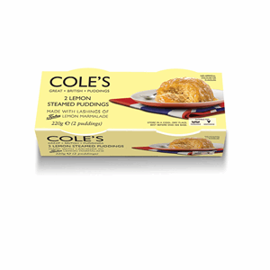 Coles Lemon Steamed Pudding Twin 2 x 110g Image