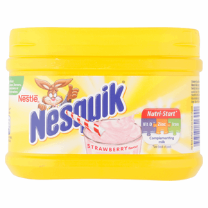Nesquik® Strawberry Milkshake Mix 300g Image