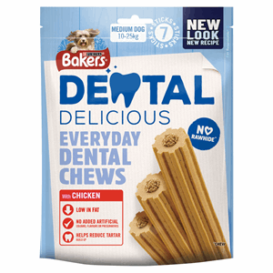 Bakers Dental Delicious Medium Dog 7pk 200g Image