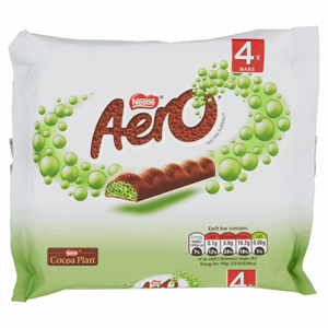 AERO Peppermint Chocolate Multipack 4 x 27g (108g) Image