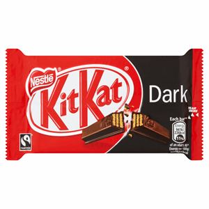 KITKAT 4 Finger 70% Dark Chocolate Bar 41.5g Image