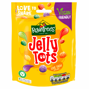 Rowntree's Jelly Tots Sweets Sharing Bag 150g Image