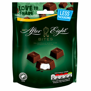 After Eight Dark Mint Chocolate Bitesize Sharing Bag 107g Image