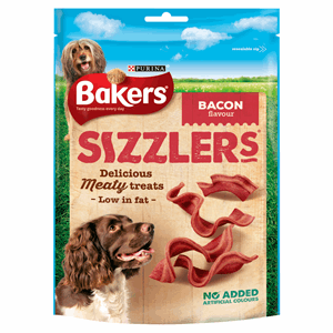 Bakers Dog Treat Bacon Sizzlers 120g Image