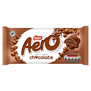 Aero Milk Chocolate Sharing Bar 90g Image