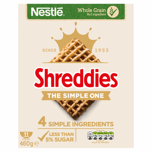 Nestle Shreddies The Simple One Cereal 460g Image