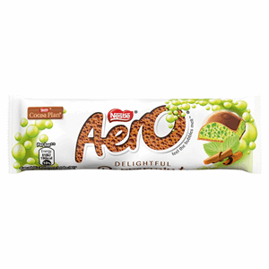 Aero Bubbly Peppermint Mint Chocolate Bar 36g Image