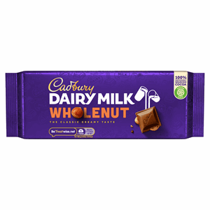 Cadbury Dairy Milk Wholenut 180g Image