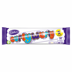 Cadbury Curly Wurly Chocolate Bar 5 Pack 107.5g Image