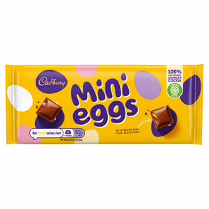 Cadbury Mini Eggs Chocolate Bar 110g Image